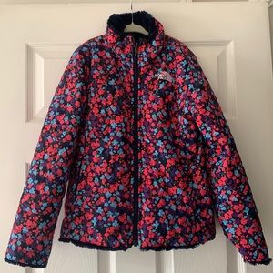 The north face reversible girls jacket